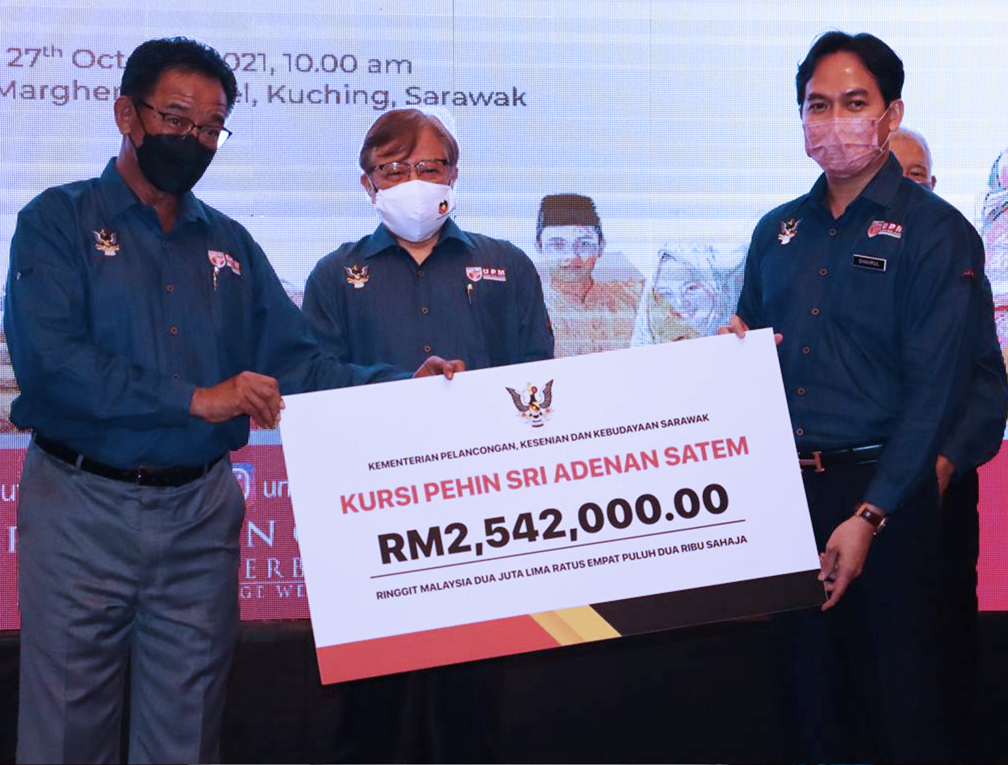 Kerajaan Sarawak salur dana RM2.54 juta